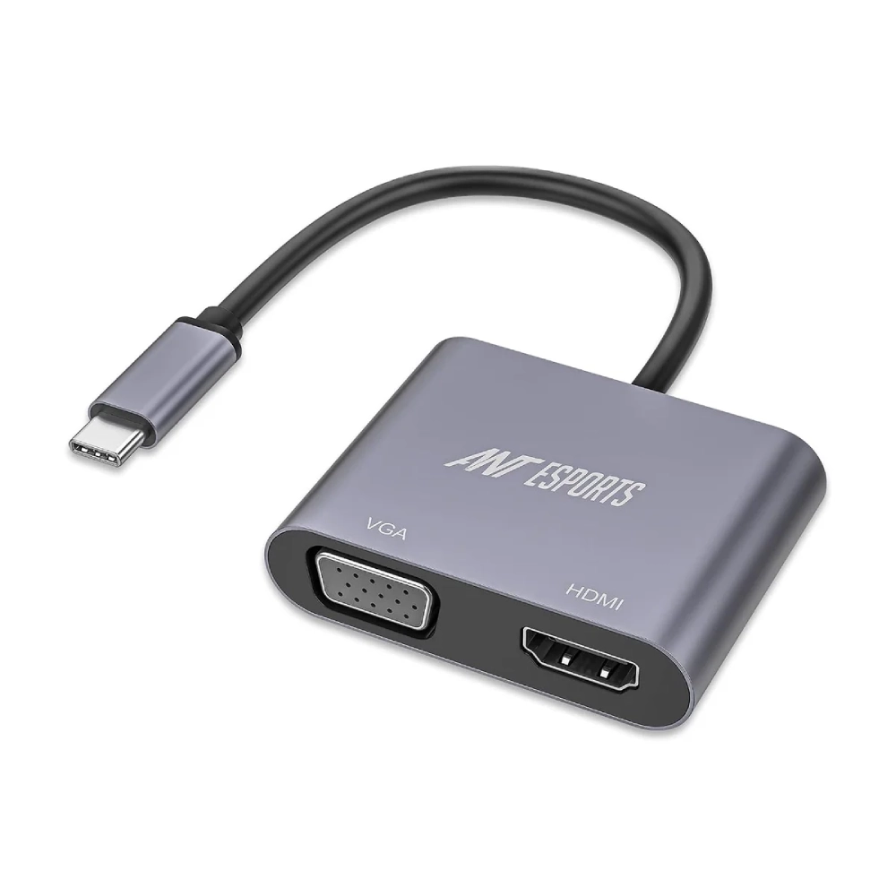 Ant Esports Type-C to HDMI | VGA Converter (AEC210) view 2